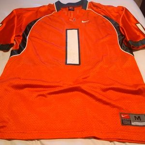 #1 Miami Hurricanes Nike Authentic Football Jersey